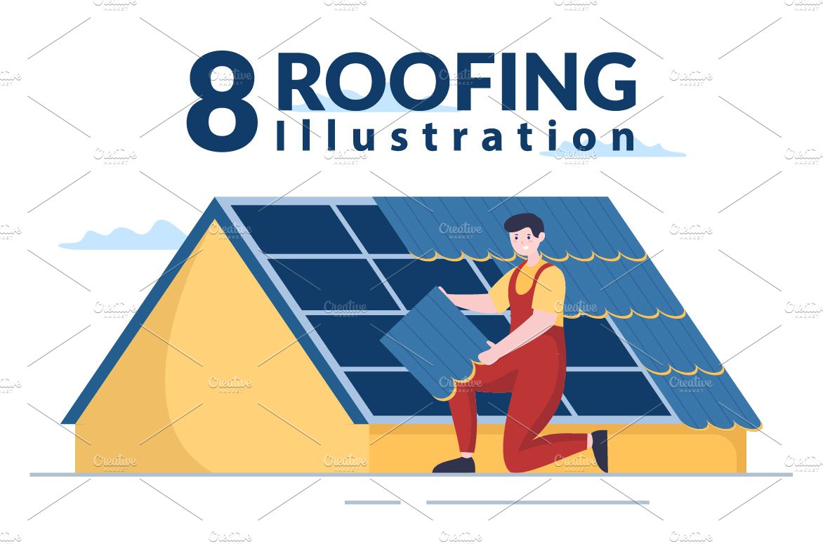 8 Roofing Construction Workers cover image.