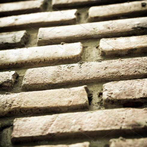 Texture of cement brick cover image.