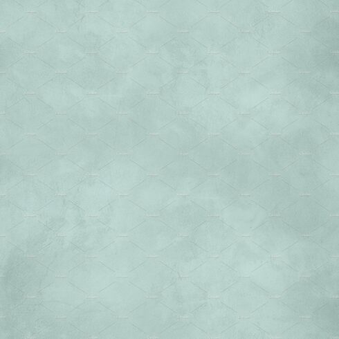 Empty light blue concrete wall background cover image.