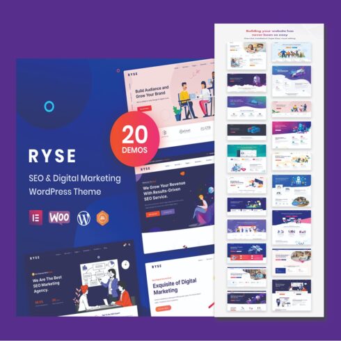 Ryse - SEO & Digital Marketing Theme cover image.