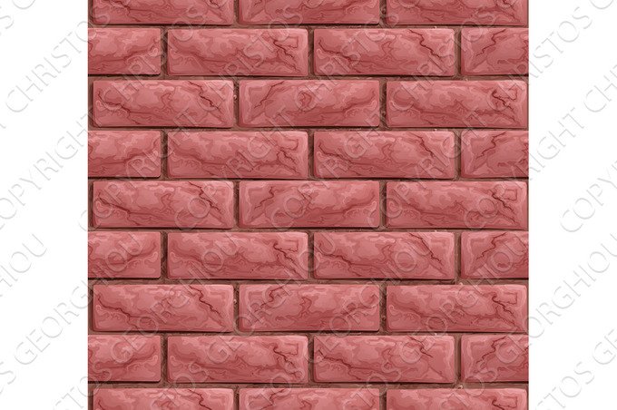 Brick Wall Texture Seamless Background cover image.