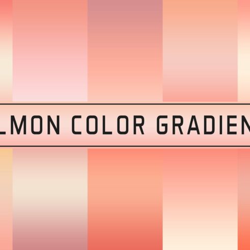 Salmon Color Gradients cover image.