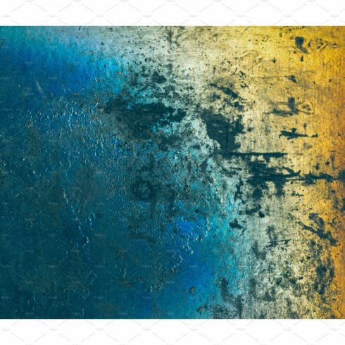 grunge texture weathered wall blue cover image.