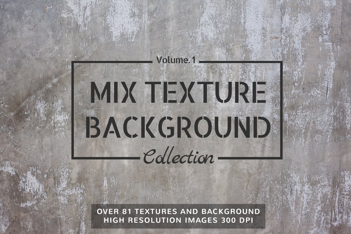 81 Mix Textures Background Vol.1 cover image.