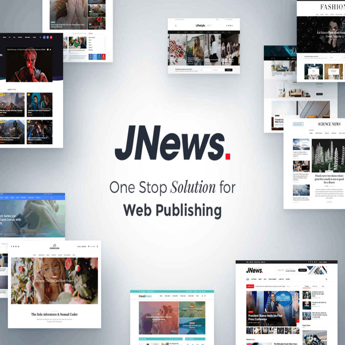 JNews - WordPress Newspaper Magazine Blog AMP Theme preview image.