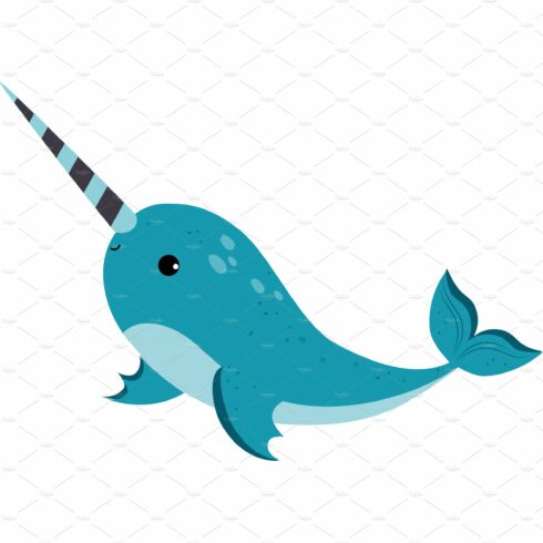 Cute Narwhal as Sea Animal with cover image.
