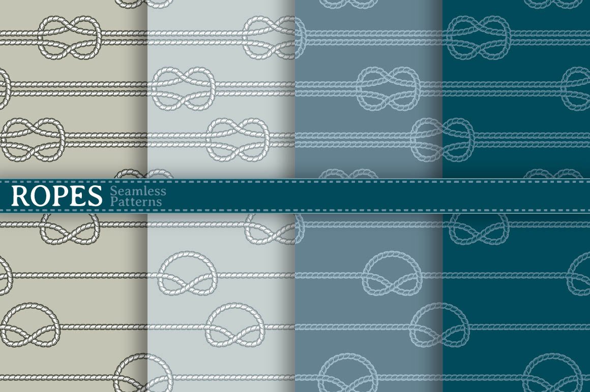 seamless patterns ropes 4 492