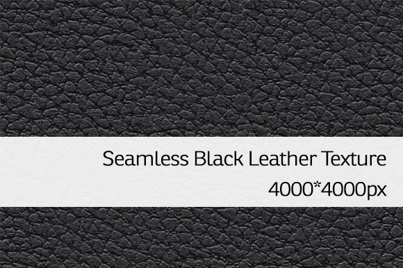 Seamless Black Leather Texture cover image.