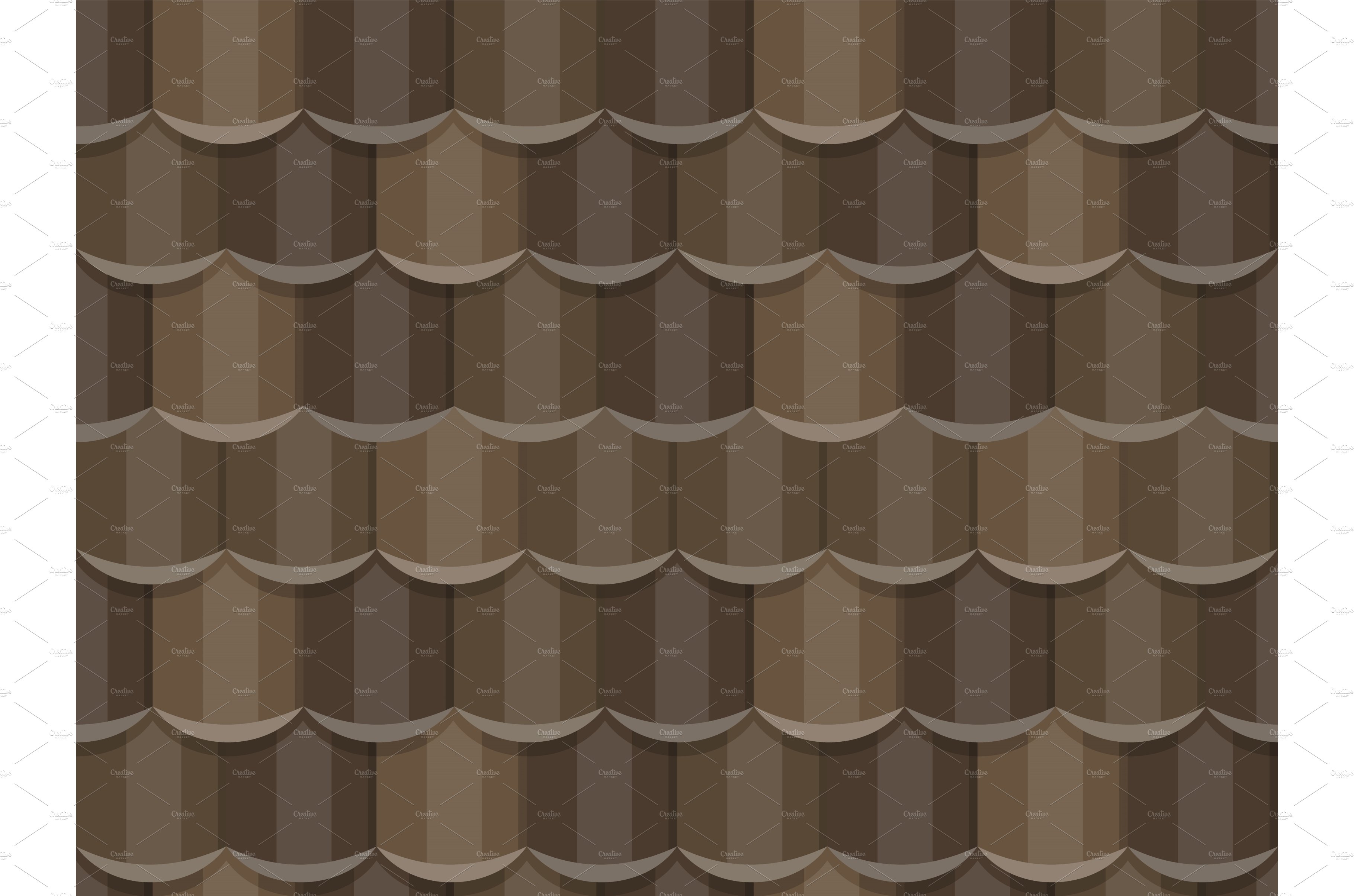 Seamless tile roof. Textured cover image.