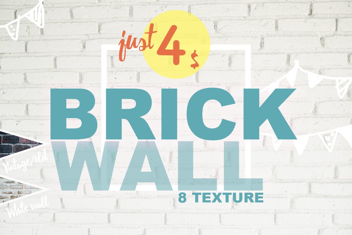 8 Brick wall texture selected cover image.