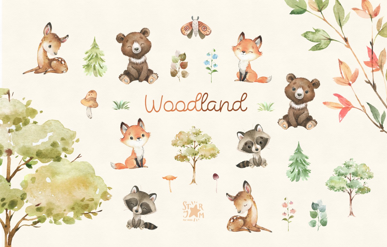 Woodland. Animal Collection preview image.
