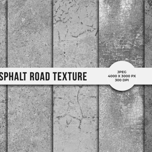 Asphalt Road Texture Background cover image.