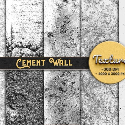 Concrete cement texture background cover image.