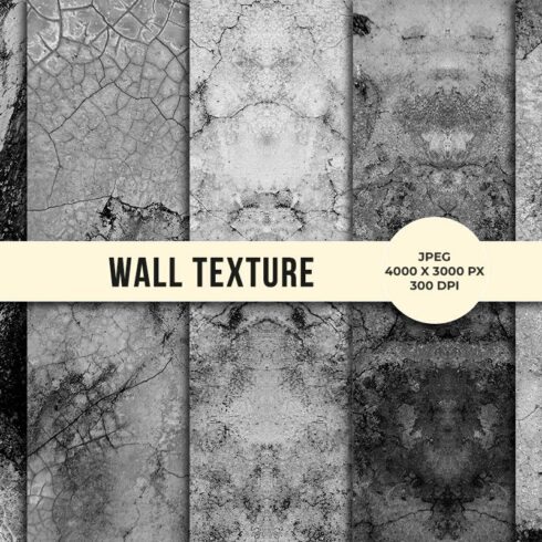 Concrete wall texture cover image.