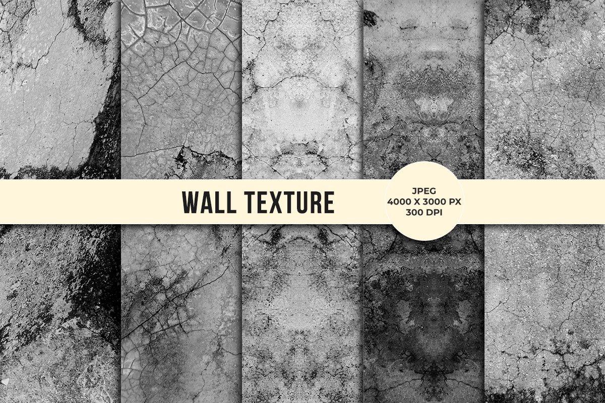 Concrete wall texture cover image.