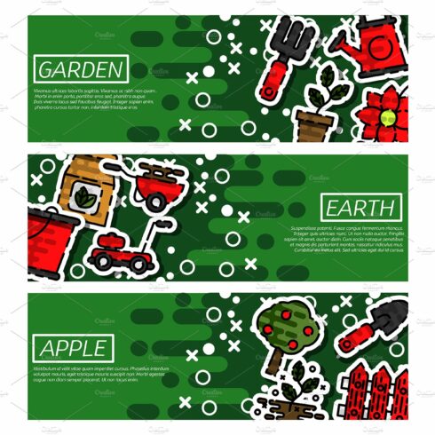 Banners about garden cover image.