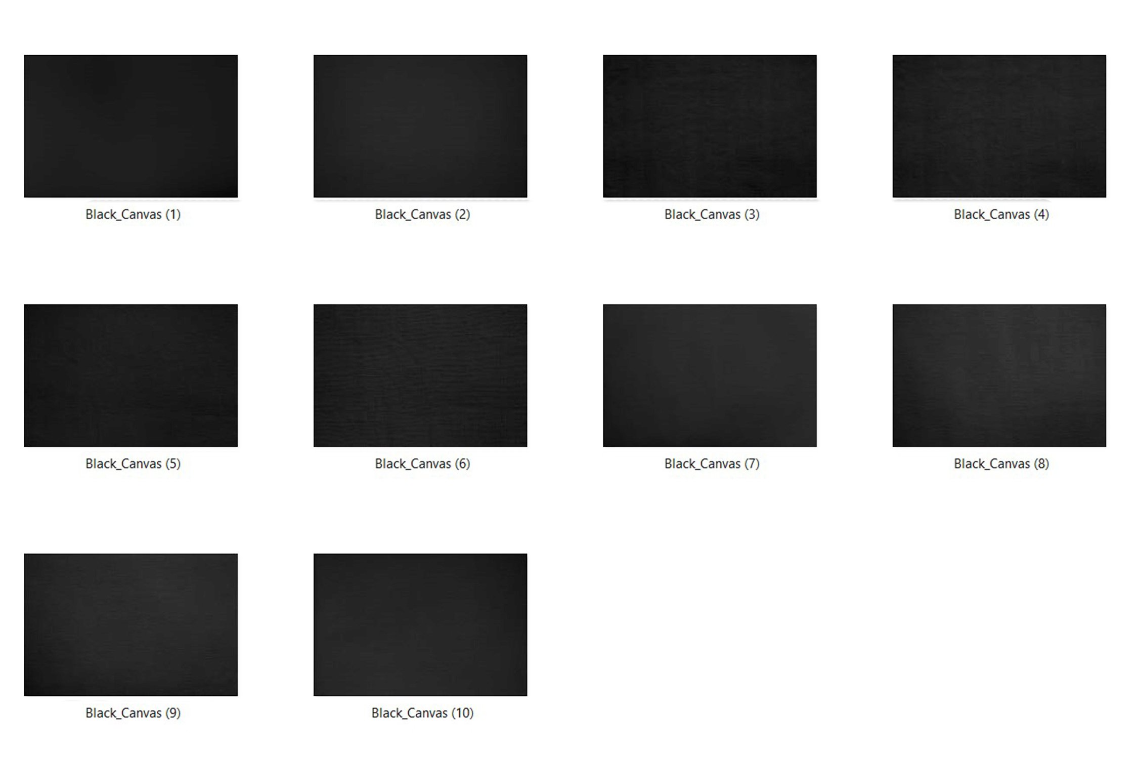 10 Black Canvas Texture HQ preview image.