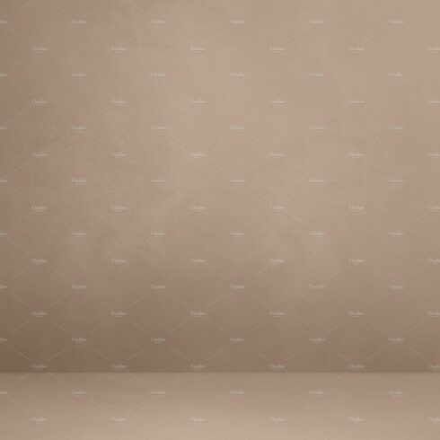 Empty warm concrete interior background cover image.