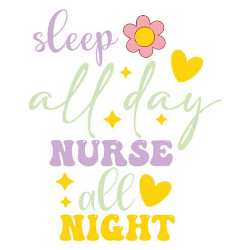 sleep all day nurse all night cover image.