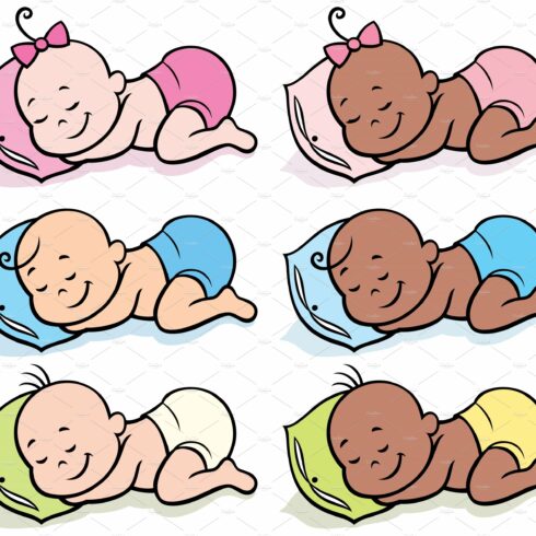 Sleeping Babies in Diapers cover image.