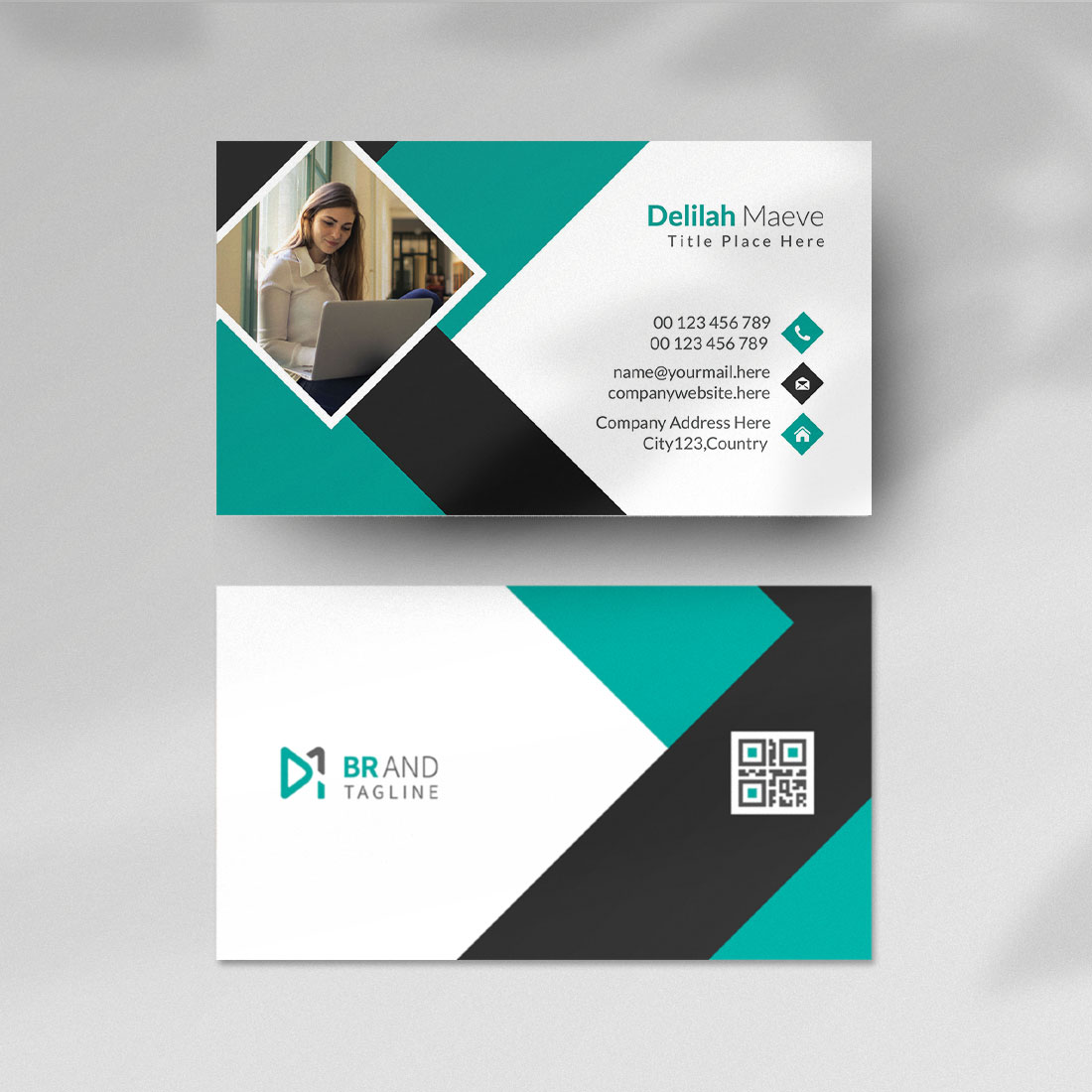 Business card template cover image.