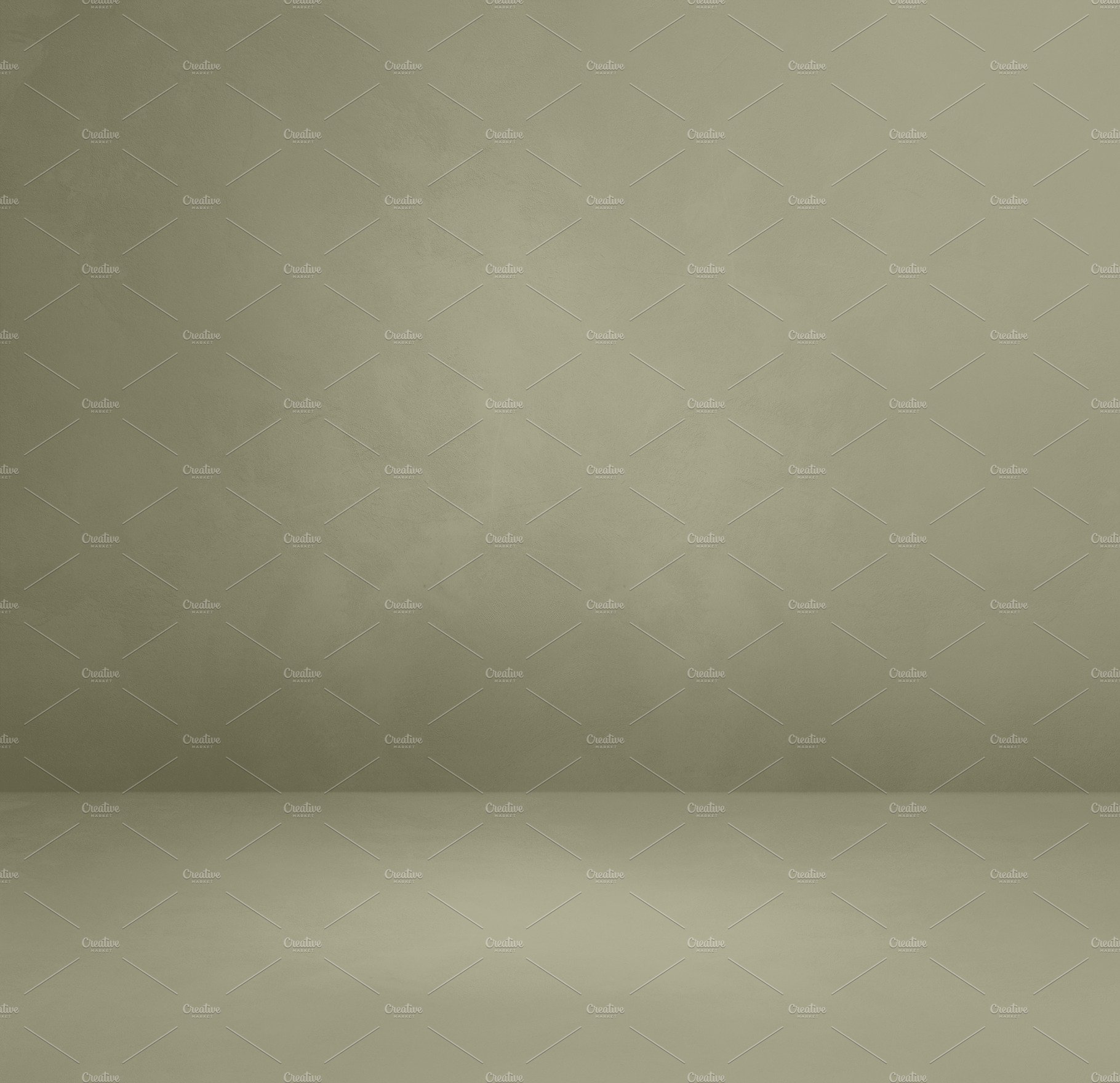 Empty warm concrete interior background cover image.