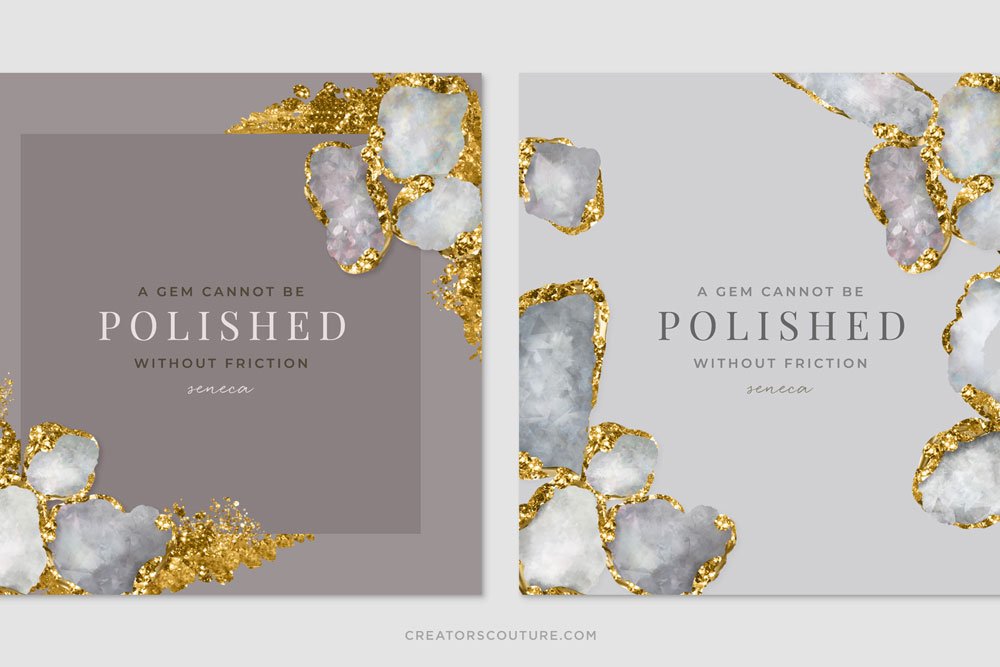 social media gemstone graphic creativemarket 344