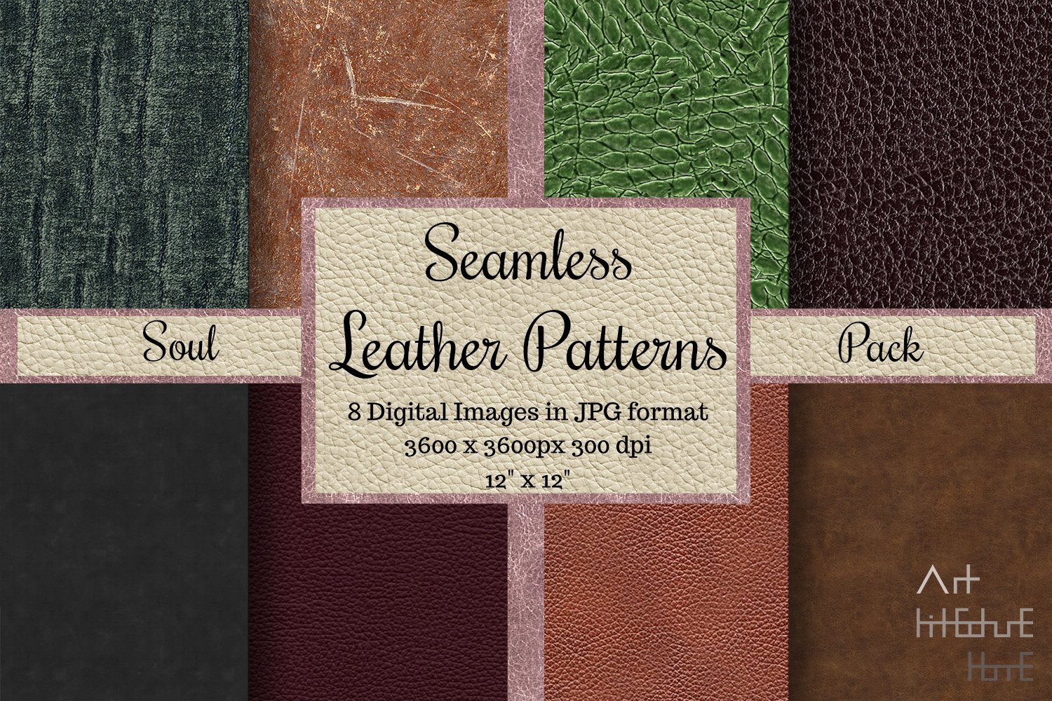Seamless Leather Patterns Soul Pack cover image.