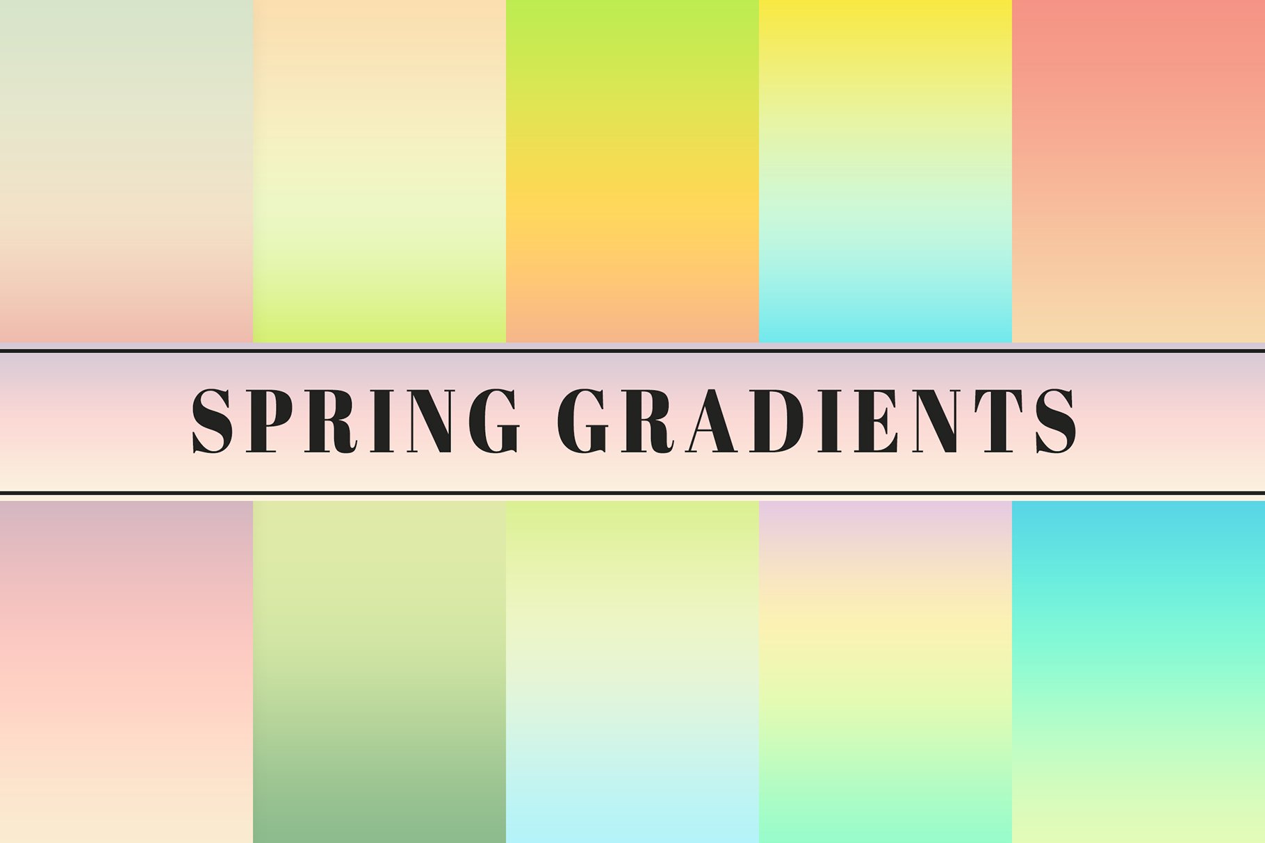 Spring Gradients cover image.