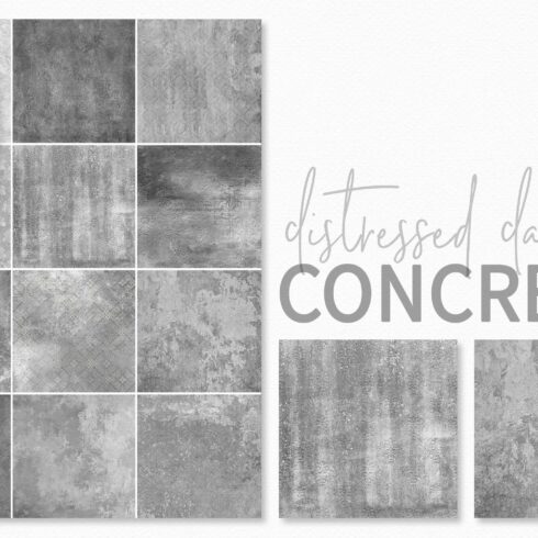 Distressed Damask Concrete Textures cover image.