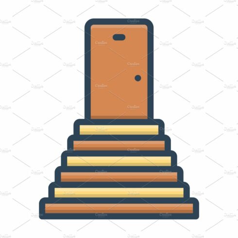 Stairs achievement icon cover image.