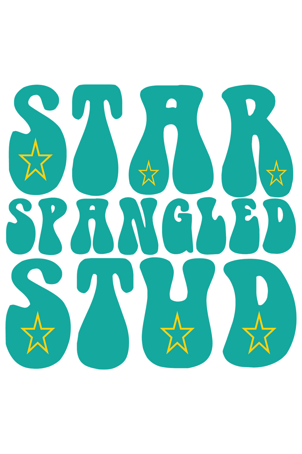 Star Spangled Stud pinterest preview image.