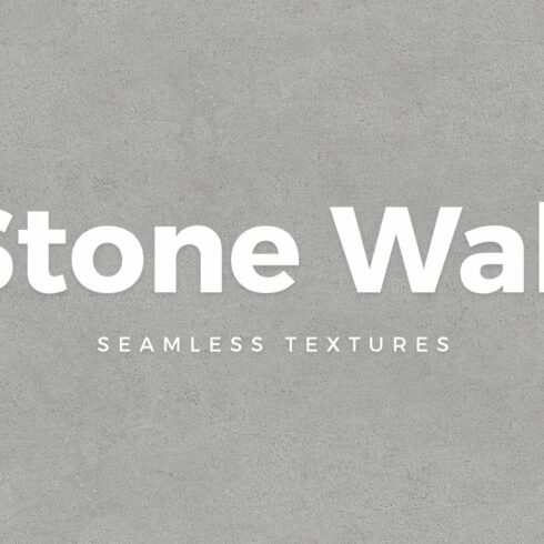 Seamless Stone Wall Textures cover image.