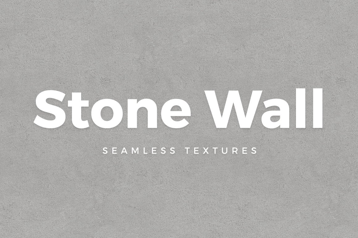 Seamless Stone Wall Textures cover image.