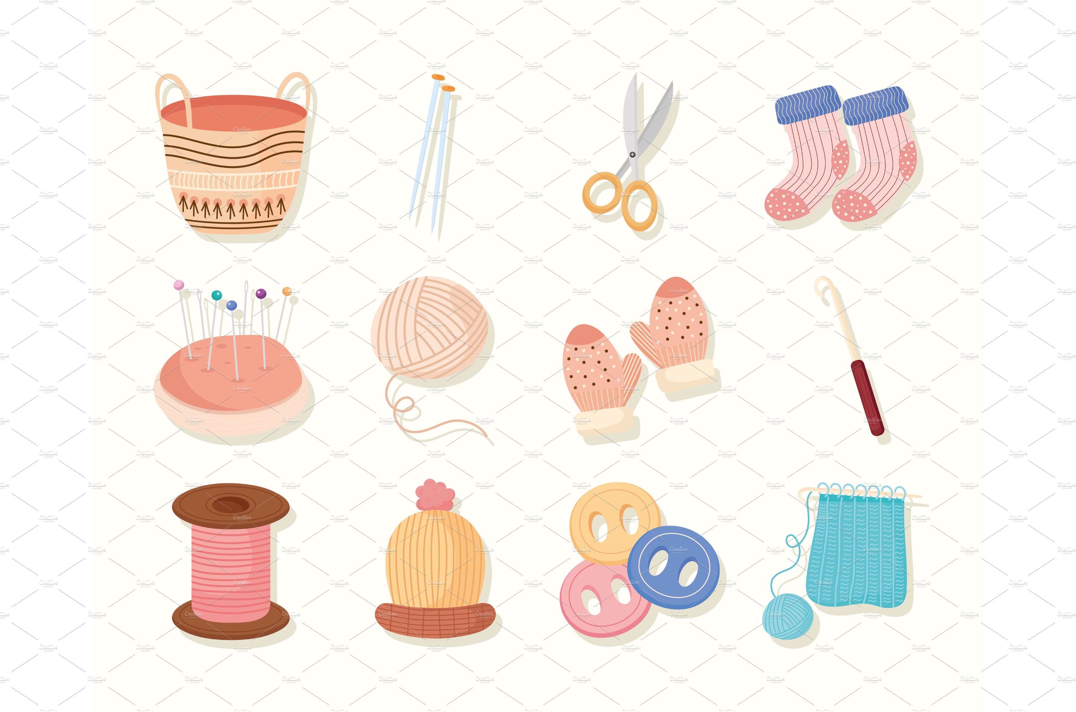 icons for knit cover image.