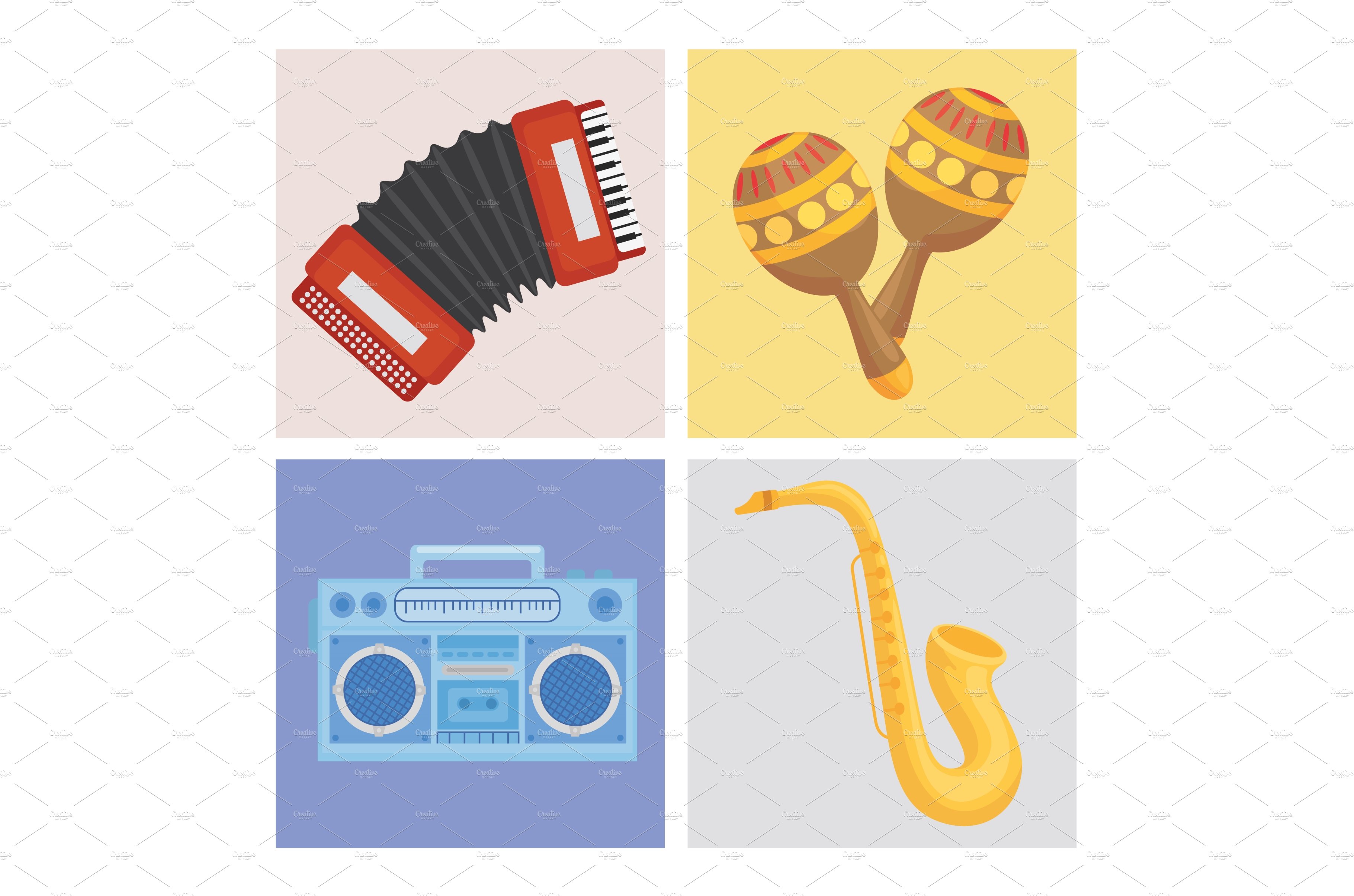 icons music instrument cover image.