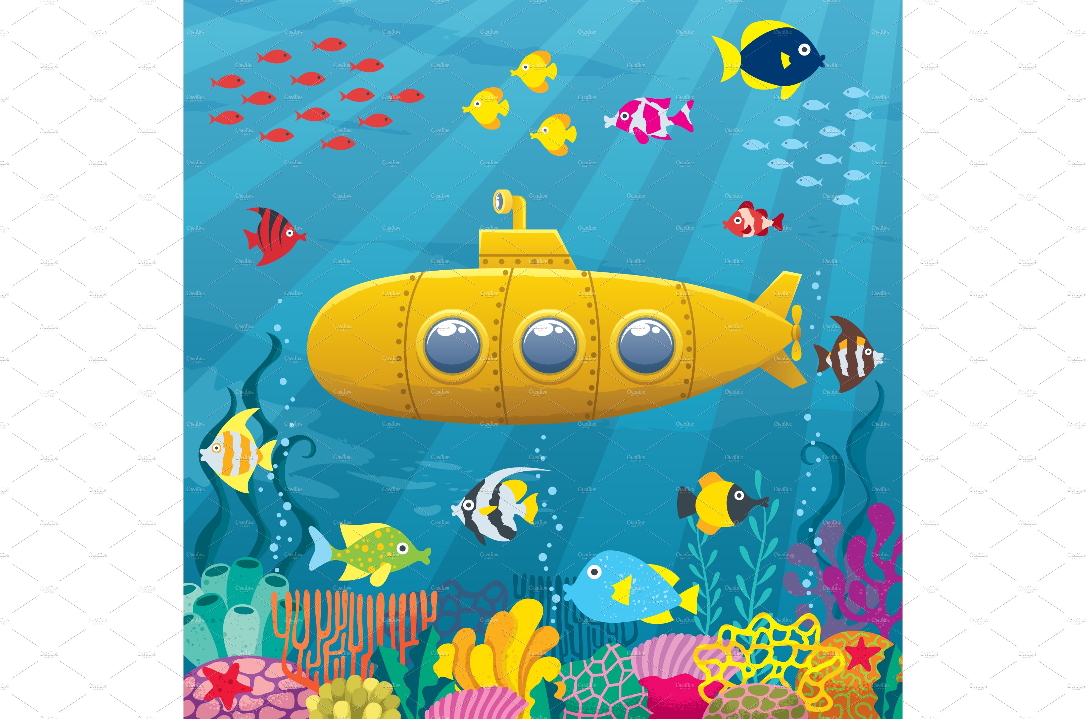 Submarine Background cover image.