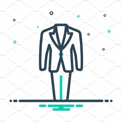 Suits blazer mix icon cover image.