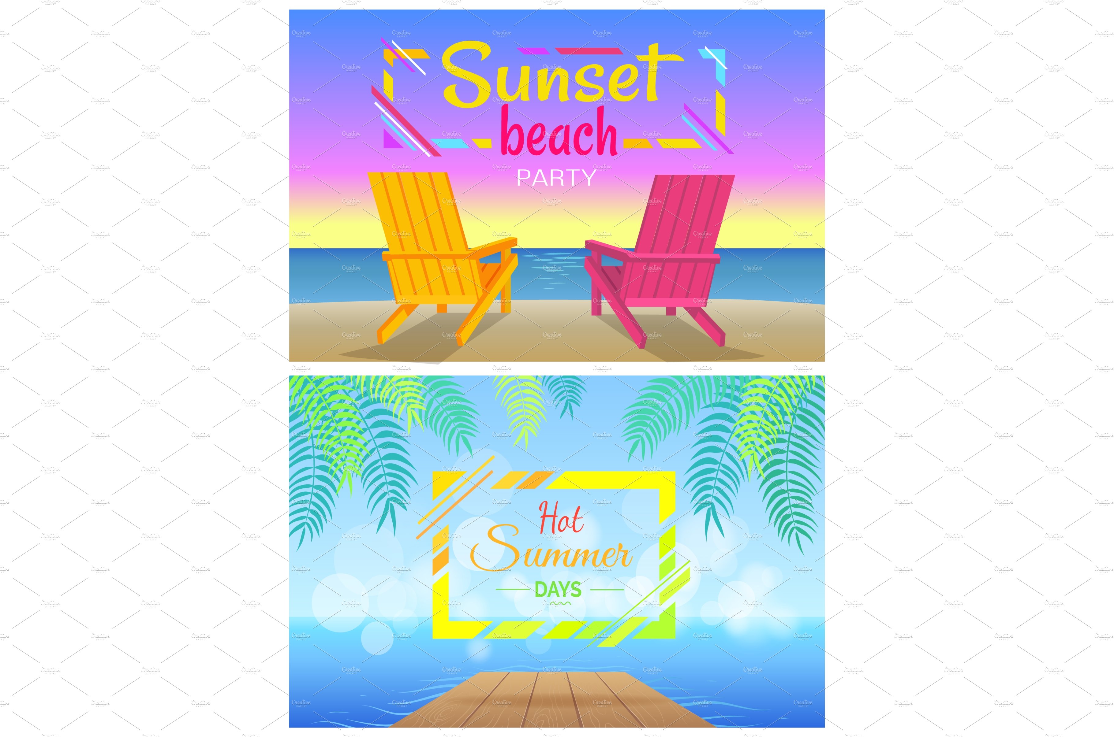 Sunset on Beach Party, Hot Summer cover image.