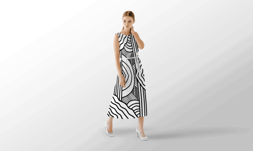 Perfect Black and White Background Design Pattern