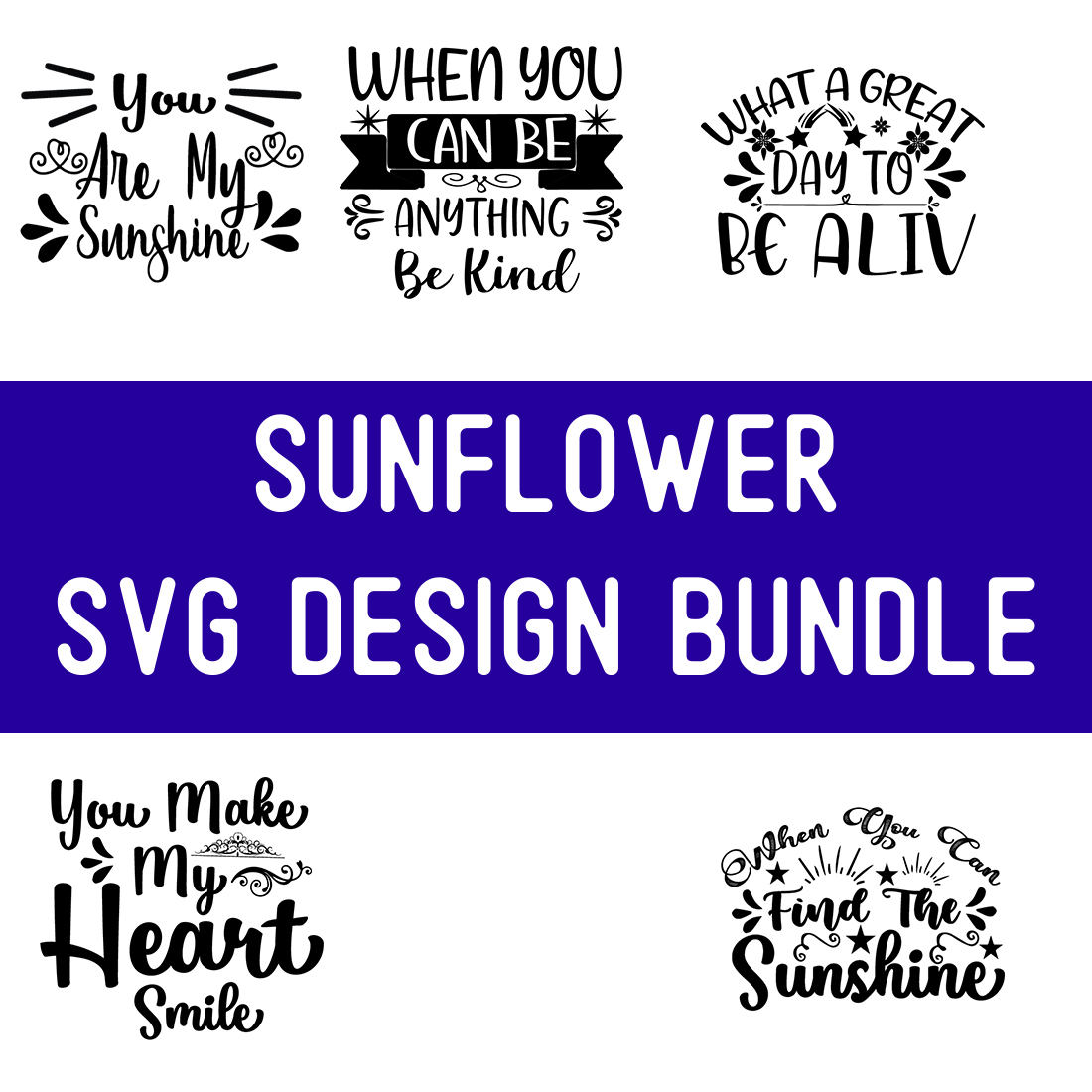 sunflower svg design bundle 191