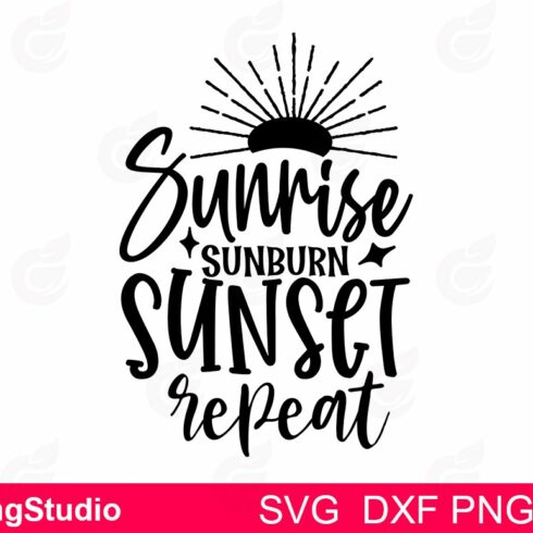 Sunrise Sunburn Sunset Repeat cover image.