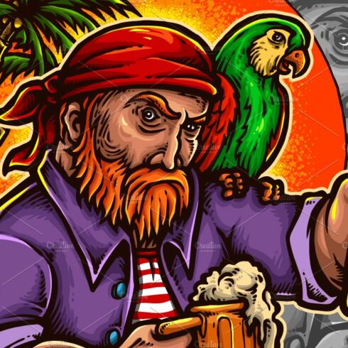 Sunset Beer Pirate cover image.