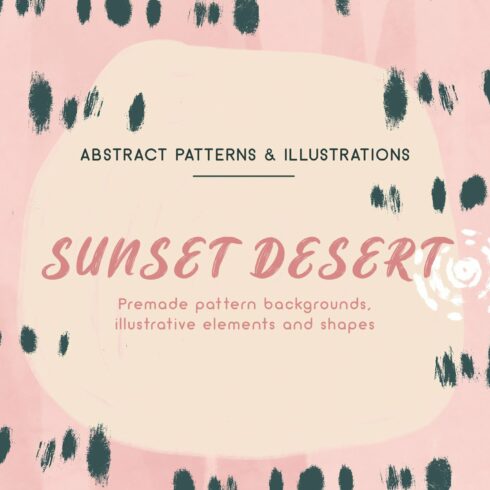 Sunset Desert Graphics cover image.