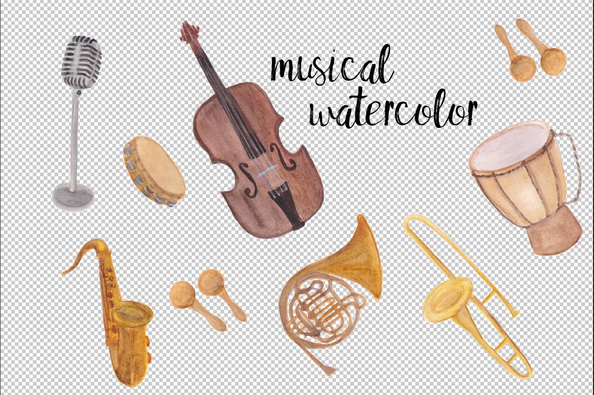 Musical WATERCOLOR cover image.