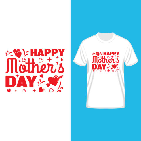 Happy mother's day t-shirt design only for $9 cover image.