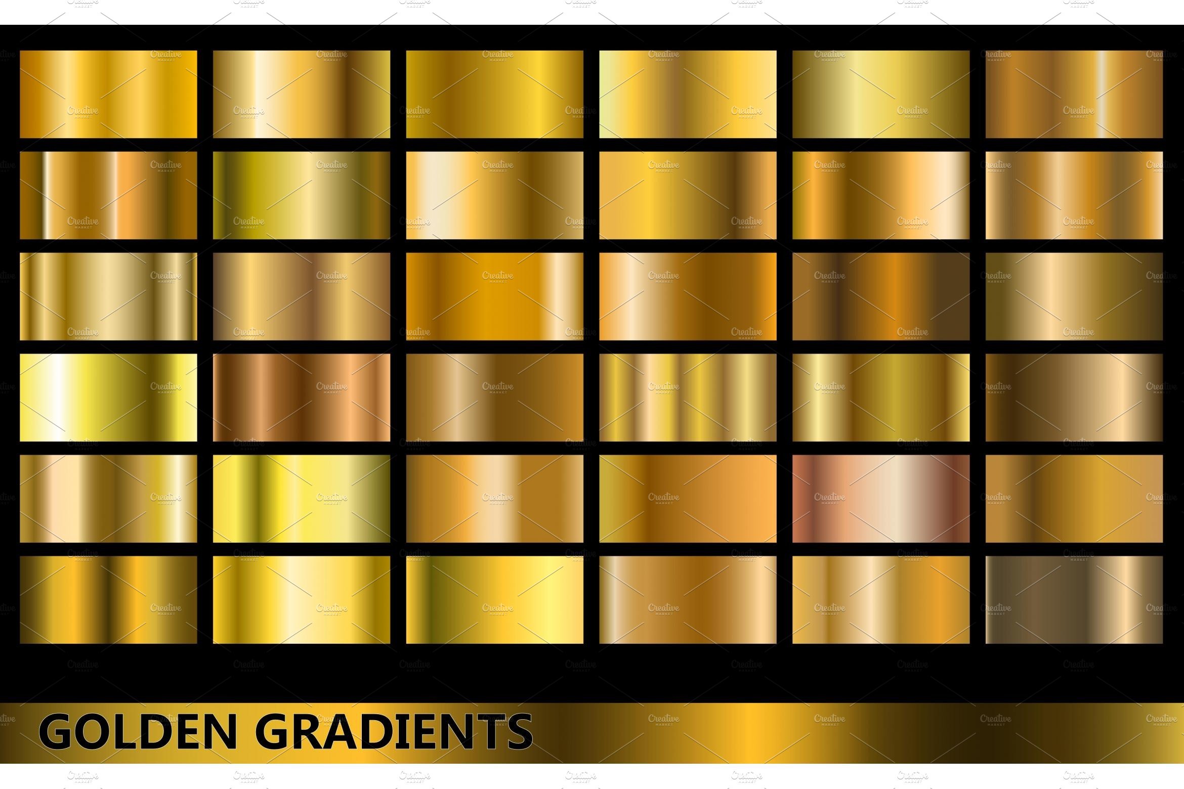 golden gradients collection cover image.