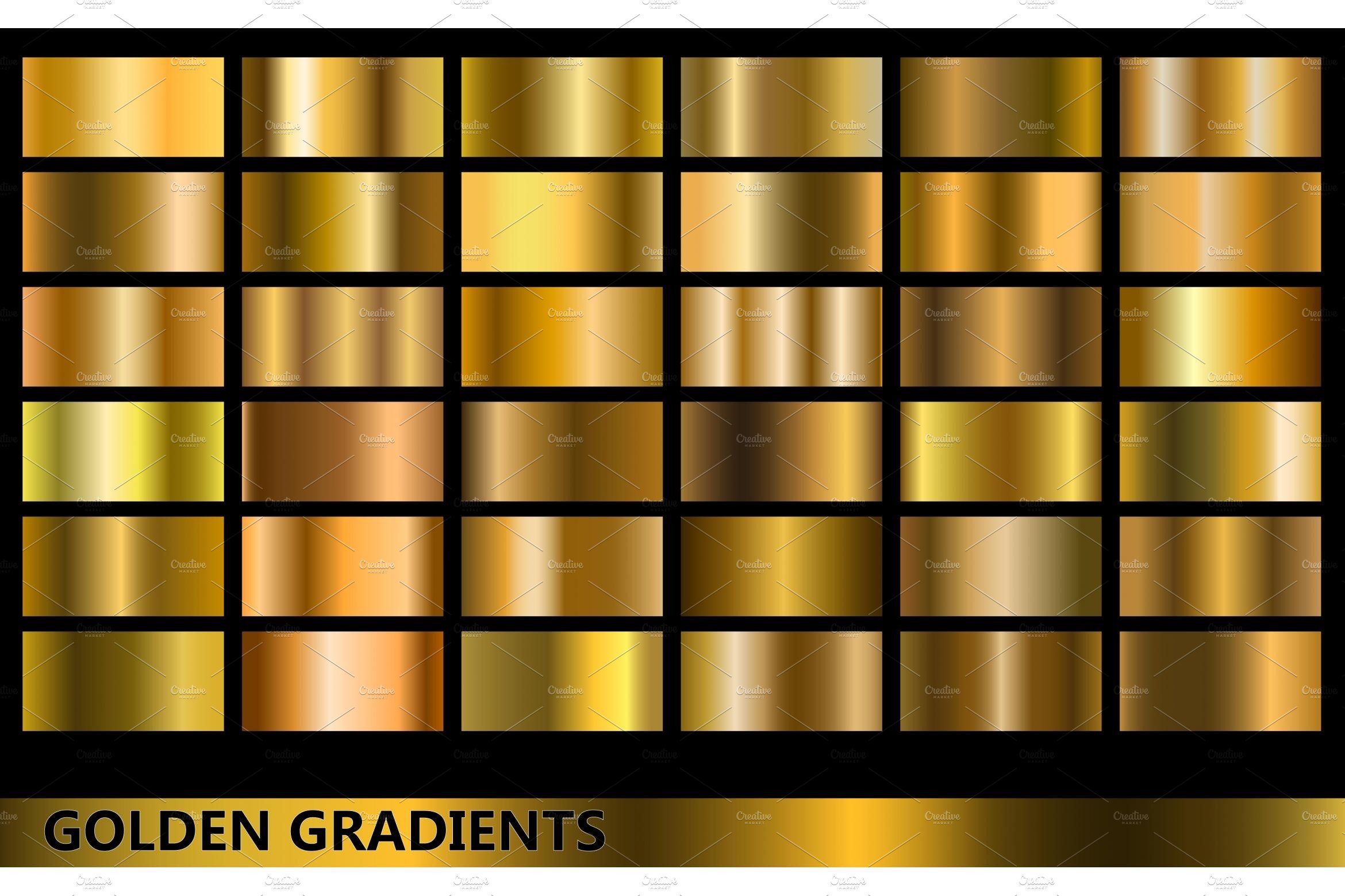 golden gradients collection cover image.