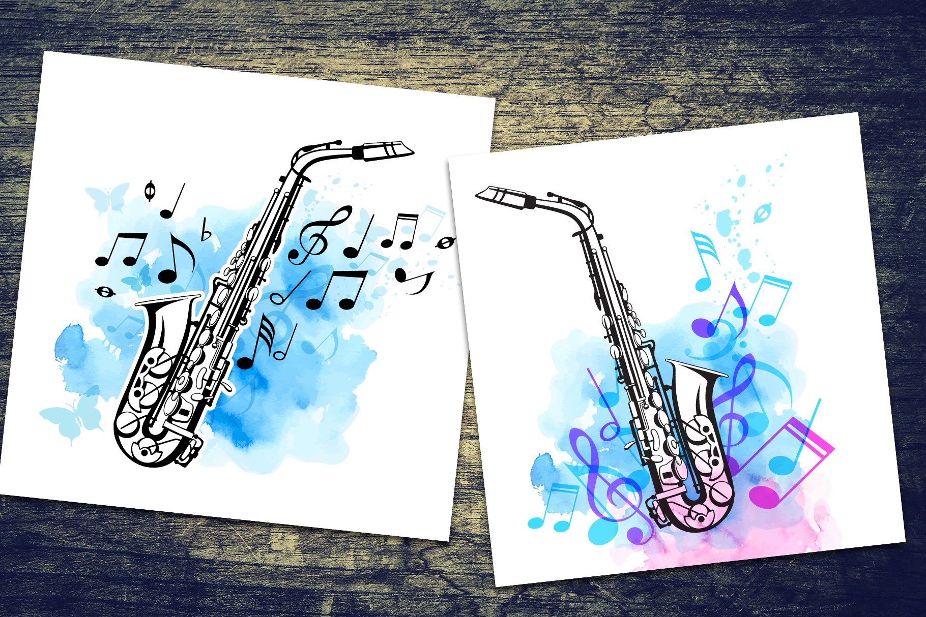 Jazz Music Backgrounds preview image.