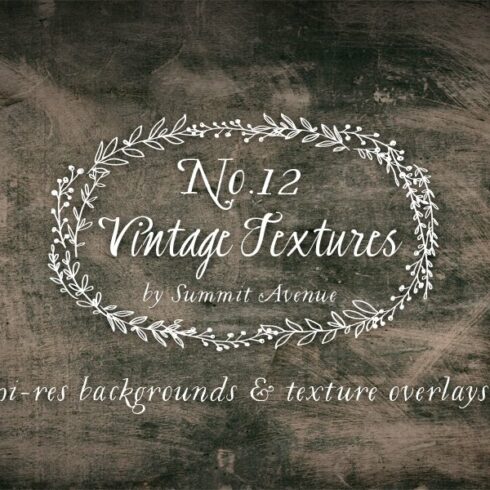 Vintage Textures & Overlays cover image.